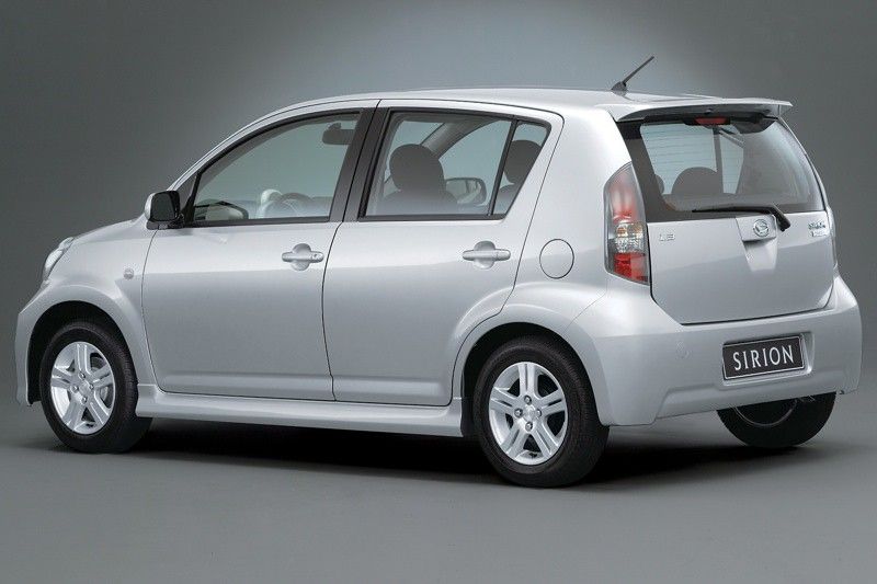 Daihatsu Sirion Technical Specifications And Fuel Economy